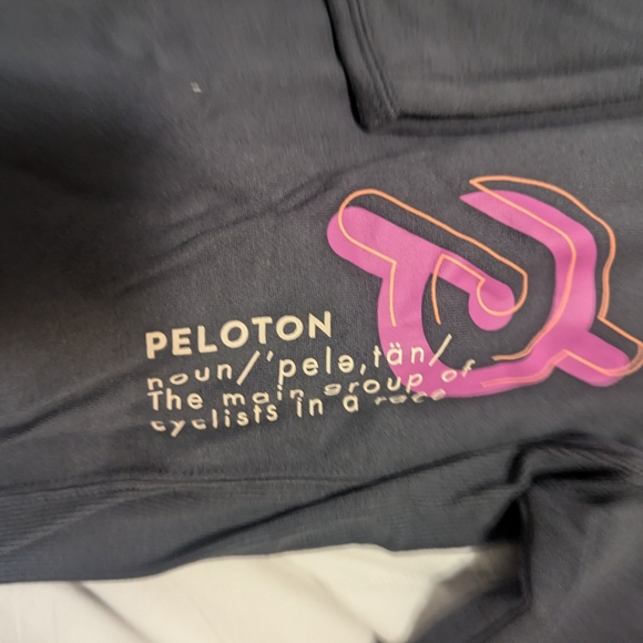 Peloton Ultimate Fleece Zip Hoodie in Black - Picture 6 of 7